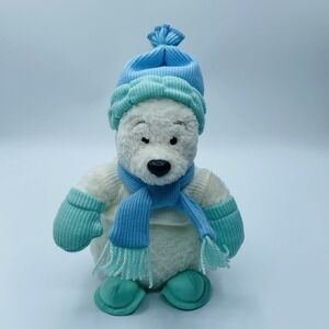 Disney Walt Disney World Release Skating Winnie the Pooh Plush Stuffed Animal